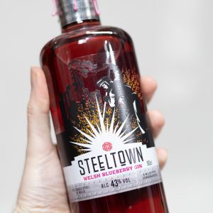 Steeltown Welsh Blueberry Gin - 25cl
