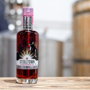 Spirit of Wales Distillery - Steeltown Blueberry Welsh Gin 6