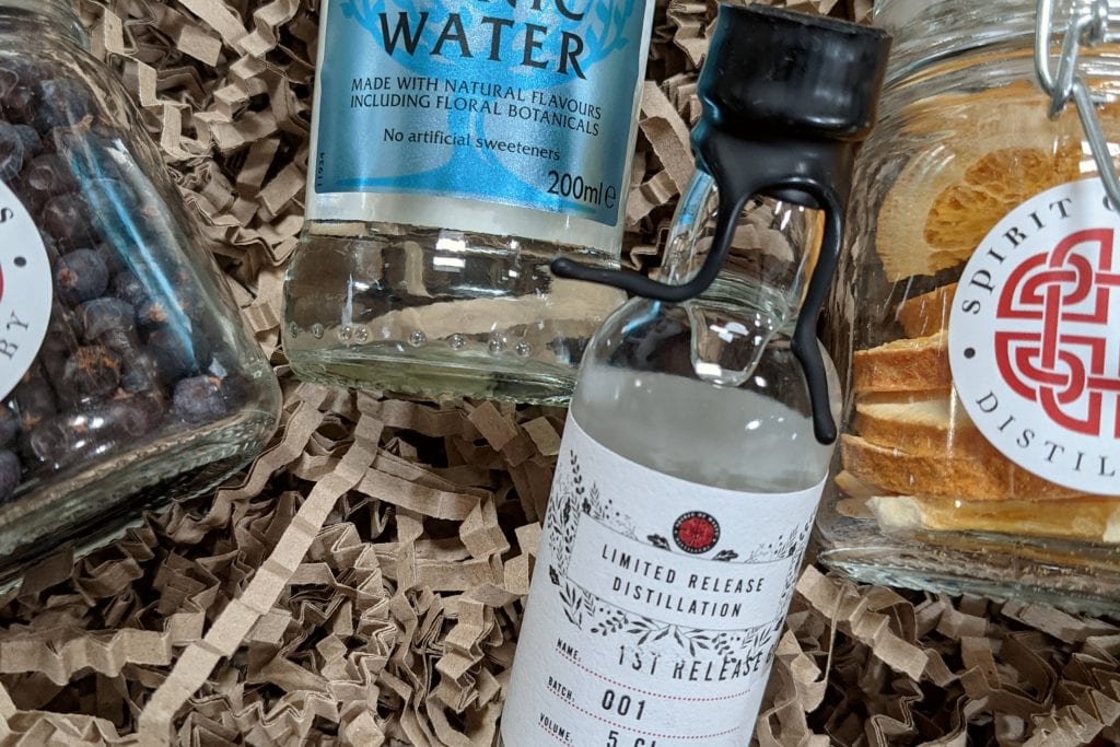 Virtual tasting Welsh gin with tonic, juniper and orange botanicals