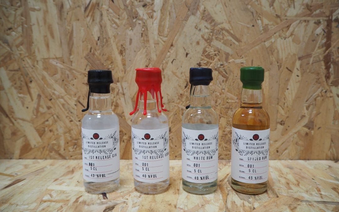 Spirit of Wales Distillery Virtual Tasting Spirits to try on the evening