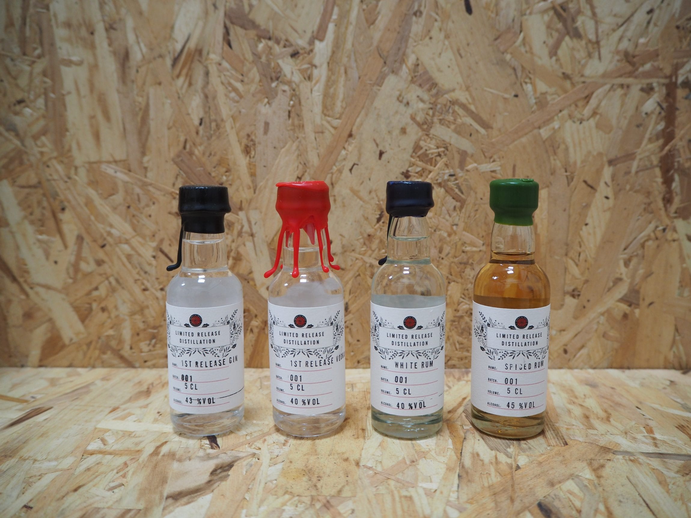 Spirit of Wales Distillery Virtual Tasting Spirits to try on the evening