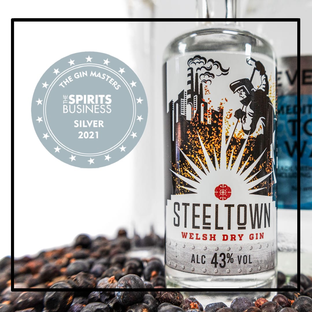 Steeltown Welsh Dry Gin Spirit of Wales