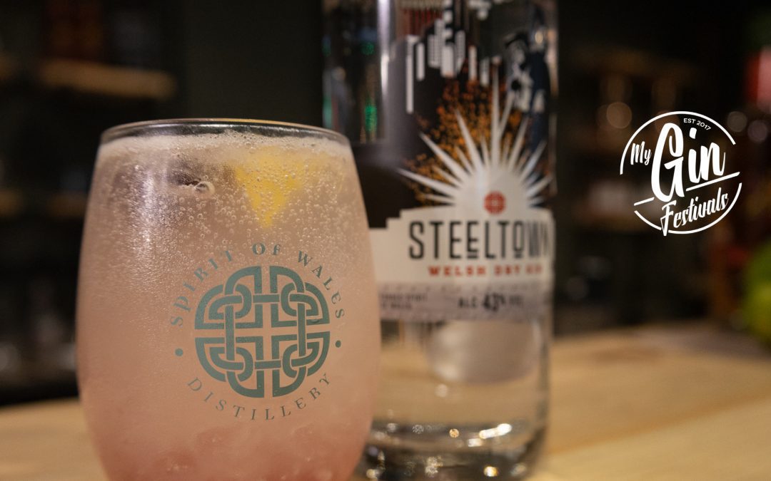 Spirit of Wales Award-Winning Steeltown Welsh Dry Gin at My Gin Festivals