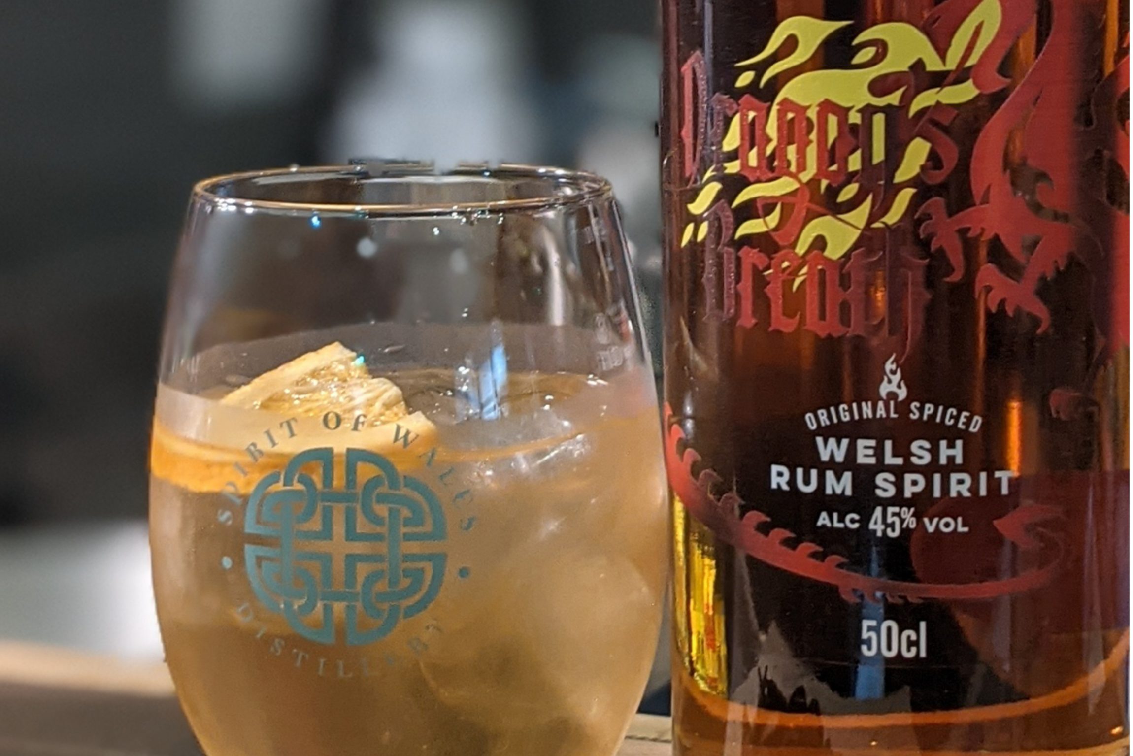 Spirit of Wales Distillery - Welsh Cocktails - Dragons Breath Spiced Welsh Rum