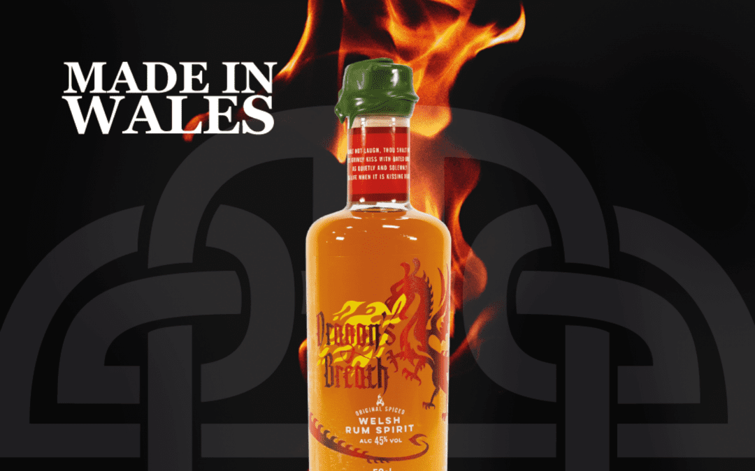 Spirit of Wales Distillery - Imbibe Live - Dragons Breath Spiced Welsh Rum PR