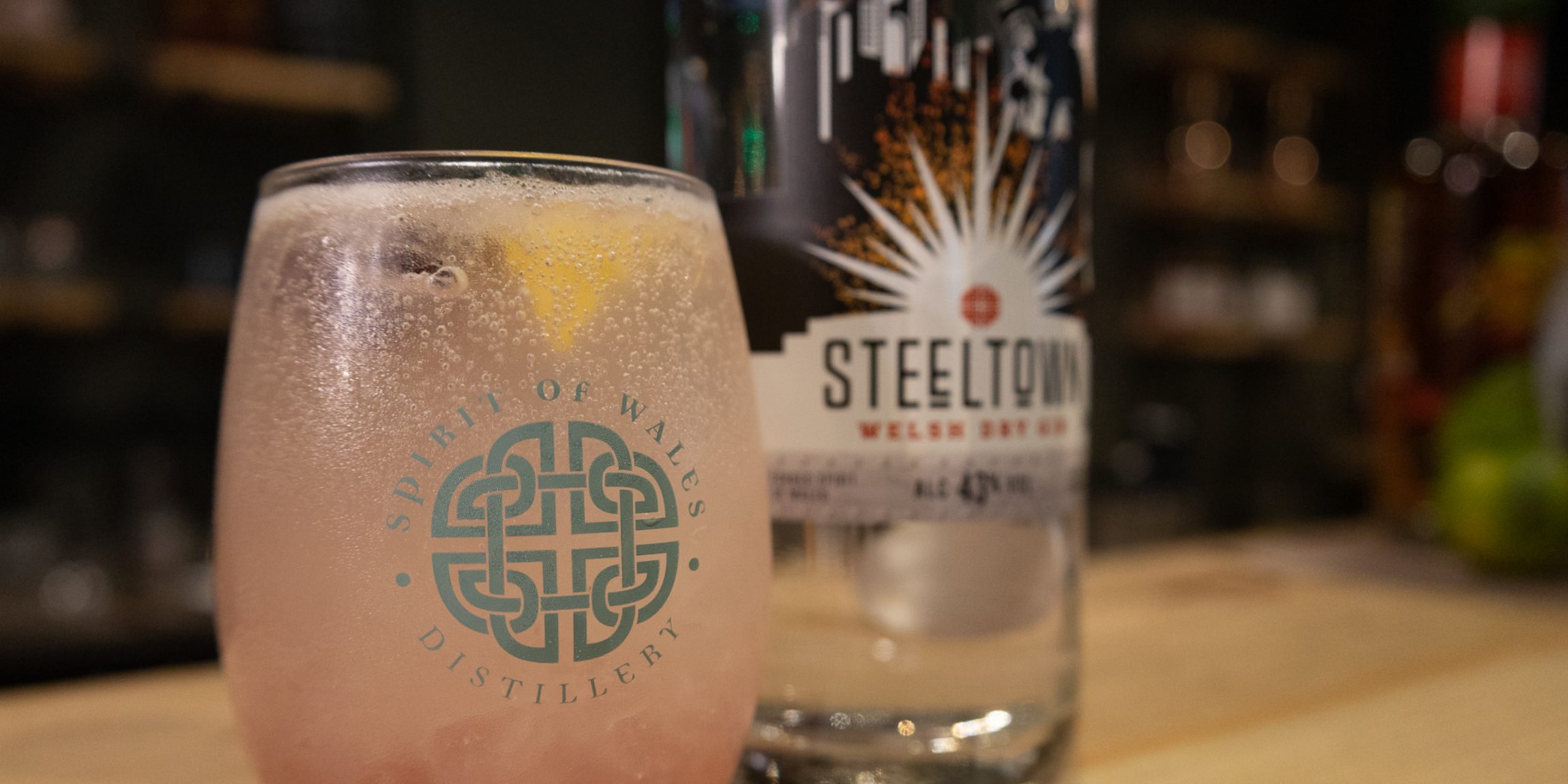 Spirit of Wales Distillery - Tasting Event - Award winning Steeltown Welsh gin one of the tastings at our Virtual tasting events