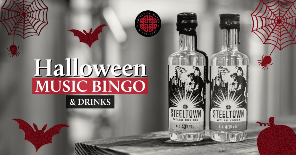 Halloween music bingo and drinks - 26 to 30 October 21