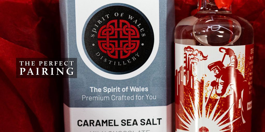 The perfect pairing to try this National Vodka Day from the Spirit of Wales Distillery