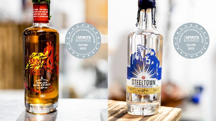 Welsh Distillery wins two silver medals at the Rum and Cachaça Masters