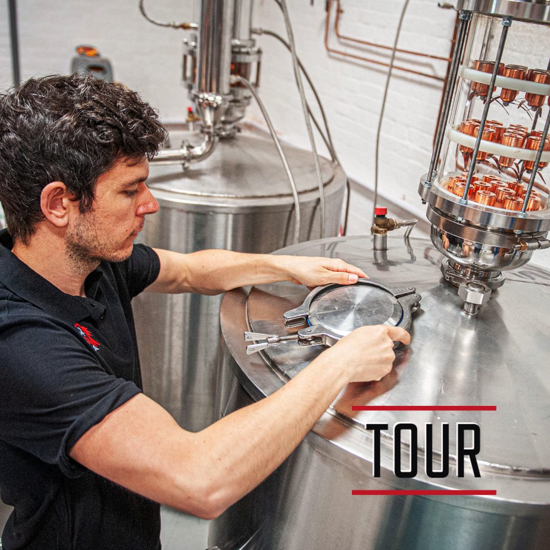 Spirit of Wales distillery Guided tour in Newport South Wales James our production manager