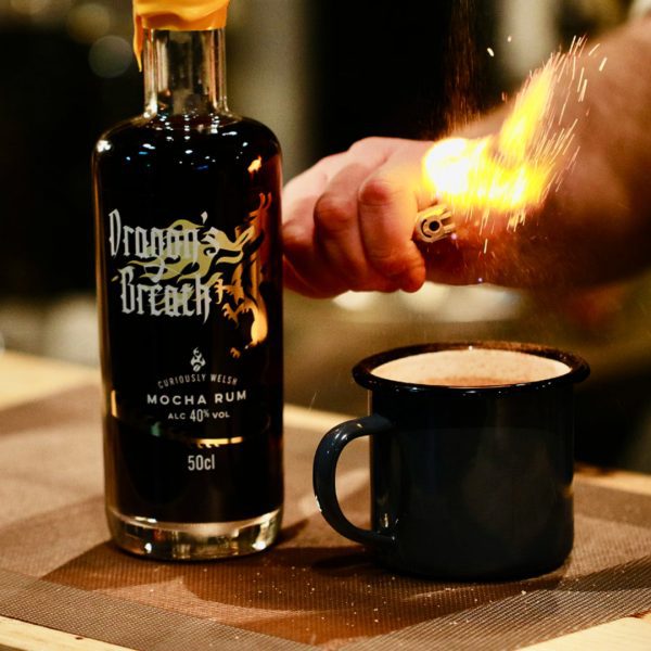 Spirit of Wales_Dragons Breath Welsh Mocha Rum_Taste the Dragon Spirit of Wales_Dragons Breath Welsh Mocha Rum_Taste the Dragon