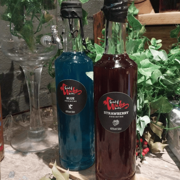 Spirit of Wales Distillery Release Strawberry and Blue Absinthe 1